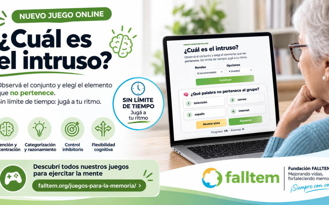 ¿Cuál es el intruso? 🧐 Un nuevo juego para estimular la atención y el razonamiento 🧠