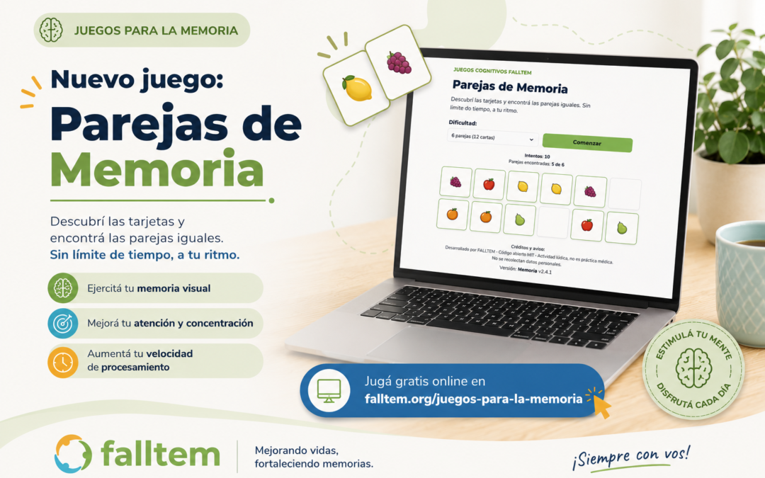 Parejas de Memoria 🍎🍎: un juego para ejercitar la memoria visual y mantener la mente activa 🧠