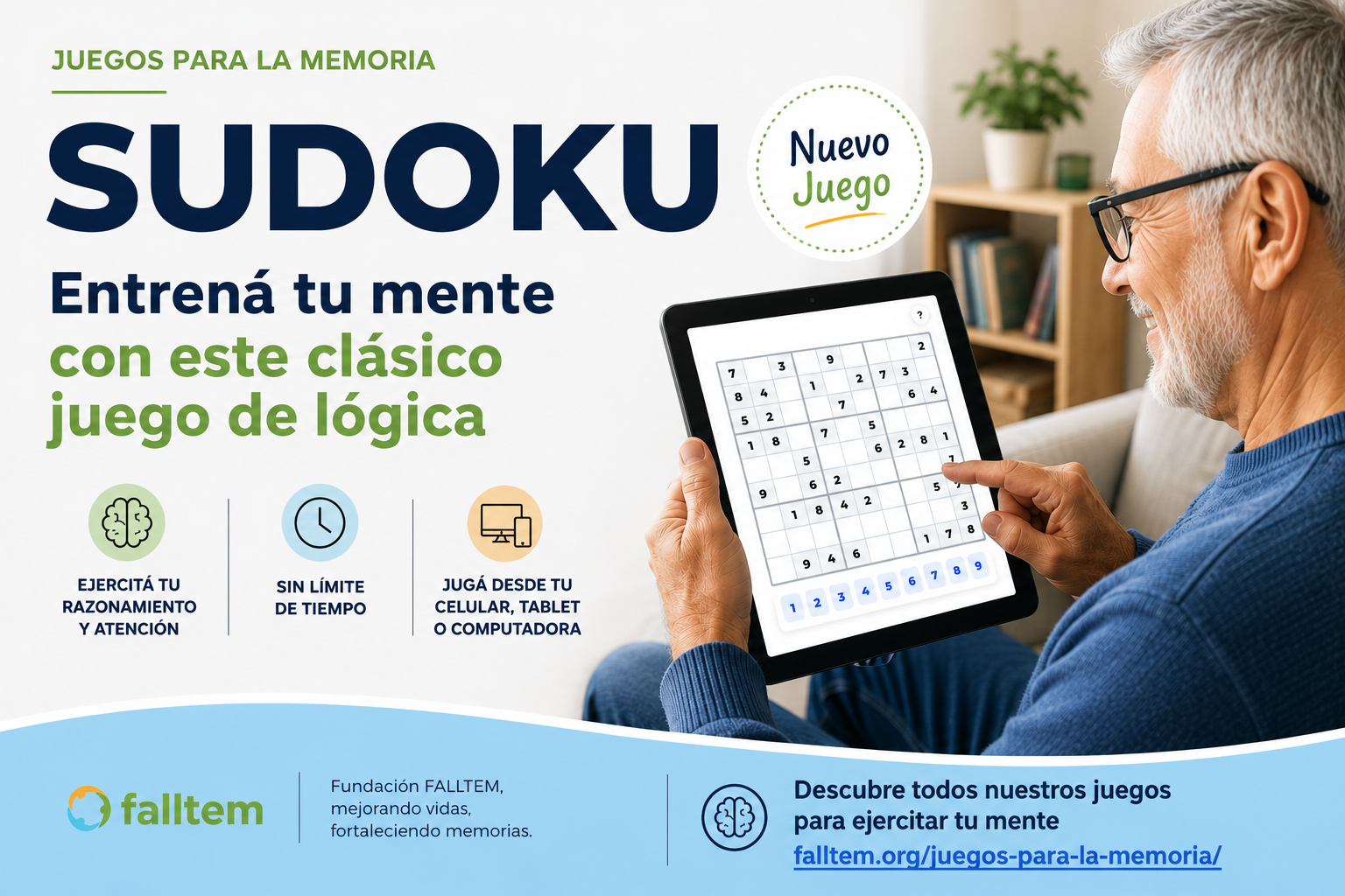 Sudoku 🔢 Entrená tu mente con este clásico juego de lógica 🧠